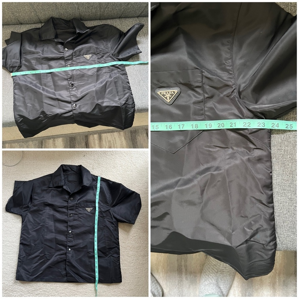 Prada Elegant Black bottom down Shirt - Picture 4 of 8